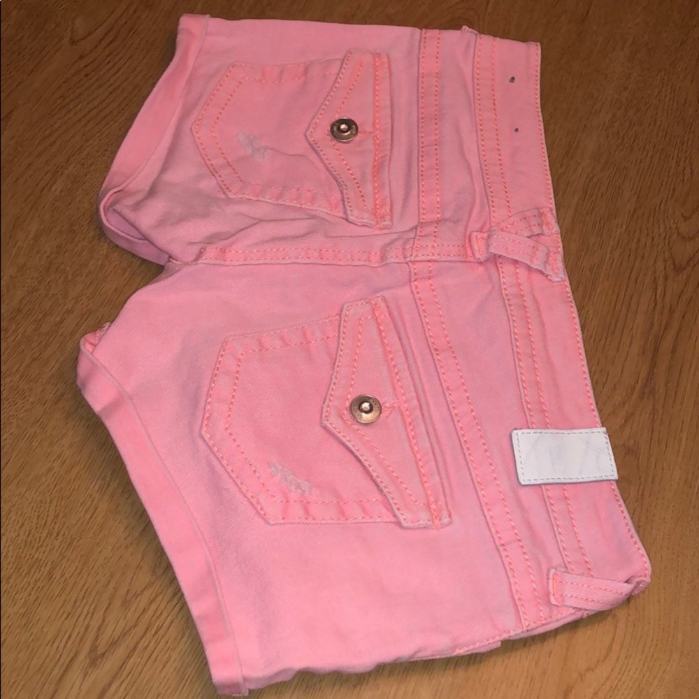 Pink shorts
